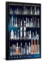 International Space Rockets-null-Framed Poster