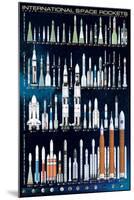 International Space Rockets-null-Mounted Poster