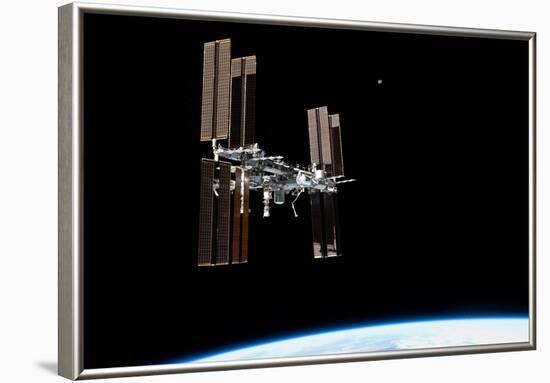 International Space Station 2011 3 Photo Poster-null-Framed Poster