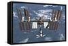 International Space Station, 2011-null-Framed Stretched Canvas