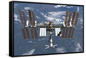 International Space Station, 2011-null-Framed Stretched Canvas