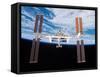 International Space Station in 2007-null-Framed Stretched Canvas