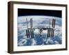 International Space Station in 2009-null-Framed Photo