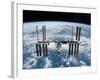 International Space Station in 2009-null-Framed Photo