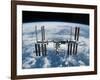 International Space Station in 2009-null-Framed Photo