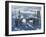 International Space Station in Orbit Above the Earth-null-Framed Premium Photographic Print