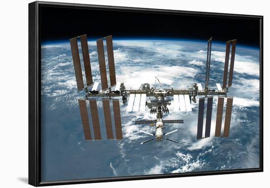 International Space Station Planet Earth 2 2011 Photo Poster-null-Framed Poster