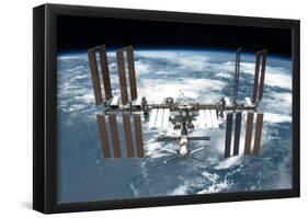 International Space Station Planet Earth 2 2011 Photo Poster-null-Framed Poster