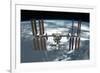 International Space Station Planet Earth 2 2011-null-Framed Photo