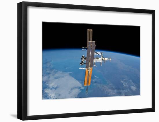 International Space Station Planet Earth 2011 Photo Poster-null-Framed Poster