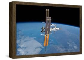 International Space Station Planet Earth 2011 Photo Poster-null-Framed Poster