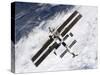 International Space Station-Stocktrek Images-Stretched Canvas