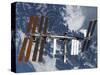 International Space Station-Stocktrek Images-Stretched Canvas