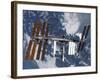 International Space Station-Stocktrek Images-Framed Photographic Print