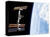 International Space Station-Stocktrek Images-Stretched Canvas