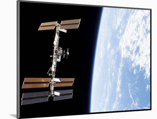 International Space Station-Stocktrek Images-Mounted Photographic Print