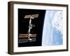 International Space Station-Stocktrek Images-Framed Photographic Print