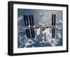 International Space Station-Stocktrek Images-Framed Photographic Print