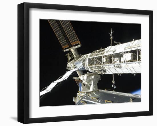 International Space Station-Stocktrek Images-Framed Photographic Print