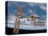 International Space Station-Stocktrek Images-Stretched Canvas
