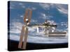 International Space Station-Stocktrek Images-Stretched Canvas