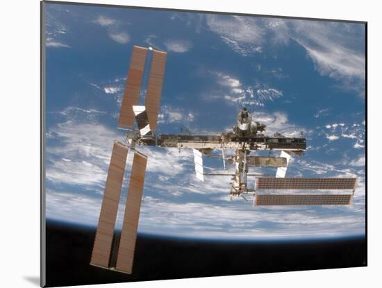 International Space Station-Stocktrek Images-Mounted Premium Photographic Print