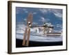 International Space Station-Stocktrek Images-Framed Photographic Print