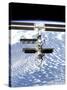 International Space Station-Stocktrek Images-Stretched Canvas