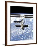 International Space Station-Stocktrek Images-Framed Photographic Print