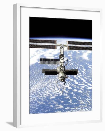 International Space Station-Stocktrek Images-Framed Photographic Print