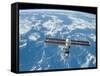 International Space Station-Stocktrek Images-Framed Stretched Canvas