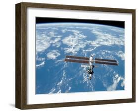 International Space Station-Stocktrek Images-Framed Photographic Print