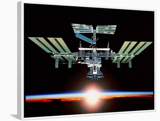 International Space Station-null-Framed Photographic Print