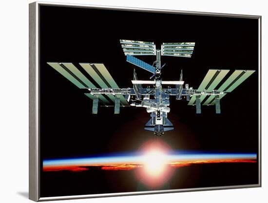 International Space Station-null-Framed Photographic Print