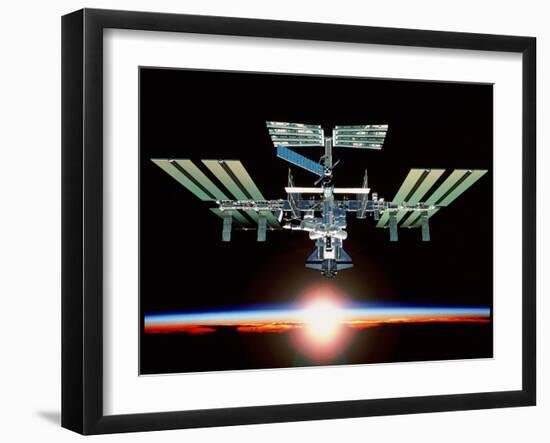 International Space Station-null-Framed Photographic Print