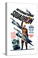 INTERNATIONAL SQUADRON, Ronald Reagan (center), 1941.-null-Stretched Canvas