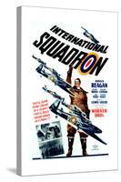 INTERNATIONAL SQUADRON, Ronald Reagan (center), 1941.-null-Stretched Canvas