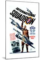 INTERNATIONAL SQUADRON, Ronald Reagan (center), 1941.-null-Mounted Art Print