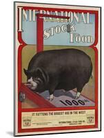 International Stock Food Advertising Poster-null-Mounted Giclee Print