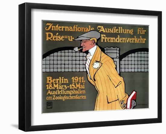 International Travel Exhibition, Berlin, 1911-Hans Rudi Erdt-Framed Giclee Print