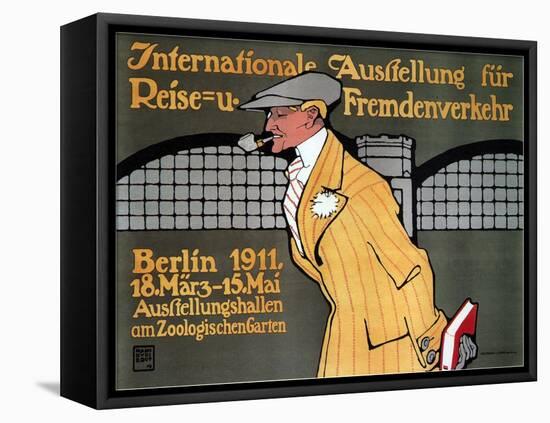 International Travel Exhibition, Berlin, 1911-Hans Rudi Erdt-Framed Stretched Canvas