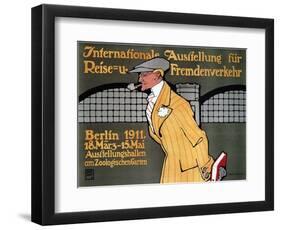 International Travel Exhibition, Berlin, 1911-Hans Rudi Erdt-Framed Premium Giclee Print