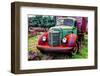 International truck 2 HDR, Overisel Township, Allegan County, Michigan, USA-null-Framed Photographic Print