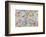 International Vintage Stamps-null-Framed Art Print