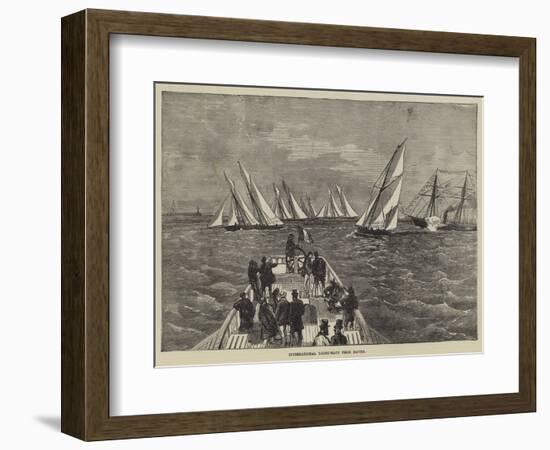 International Yacht-Race from Havre-null-Framed Giclee Print