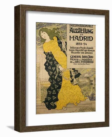 Internationale Ausstellung Zu Madrid, 1893-Eugene Grasset-Framed Giclee Print