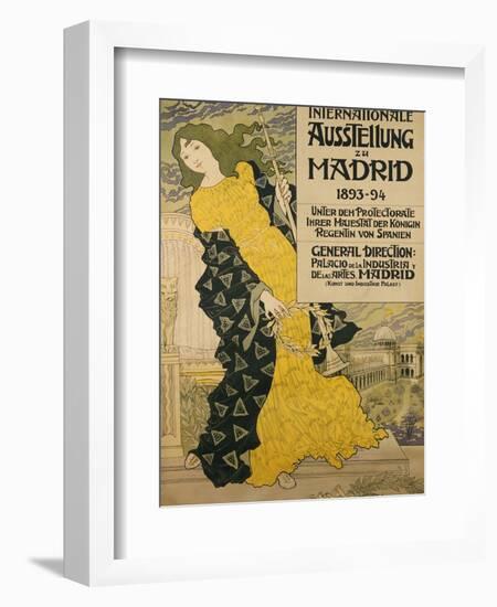 Internationale Ausstellung Zu Madrid, 1893-Eugene Grasset-Framed Giclee Print