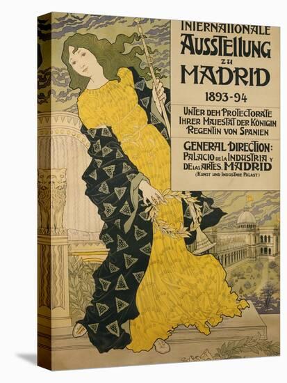 Internationale Ausstellung Zu Madrid, 1893-Eugene Grasset-Stretched Canvas