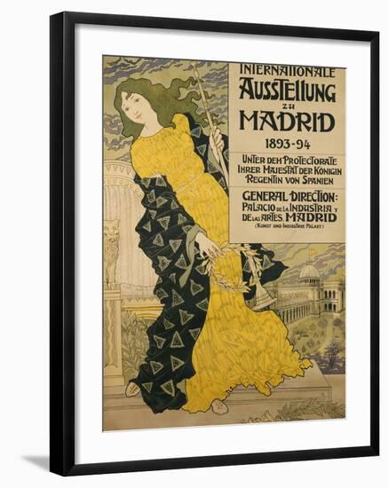 Internationale Ausstellung Zu Madrid, 1893-Eugene Grasset-Framed Giclee Print