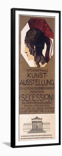 Internationale Kunst-Ausstellung/(Secession)-Franz von Stuck-Framed Giclee Print